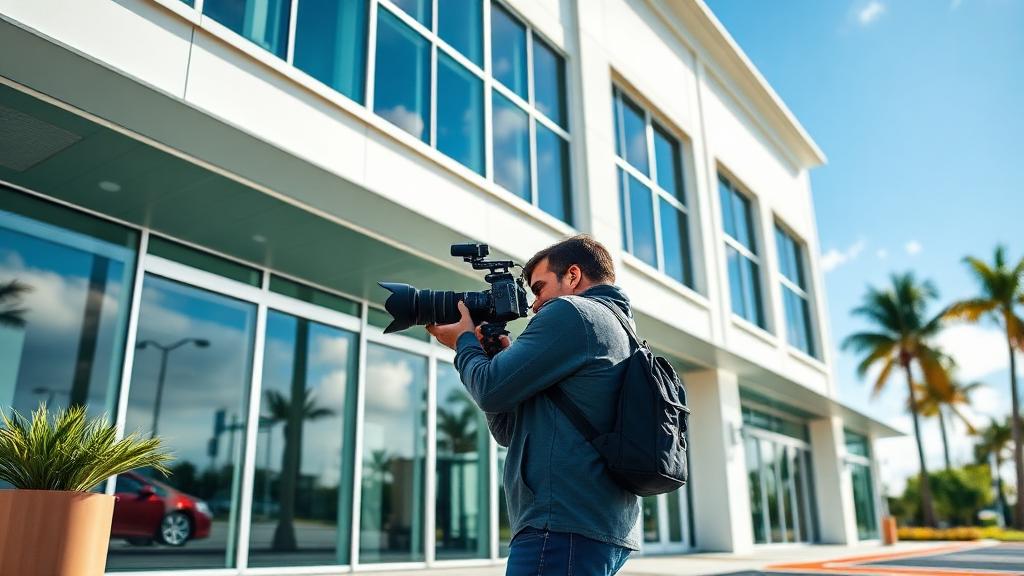 Professional marketing photography for selling commercial property quickly in Doral